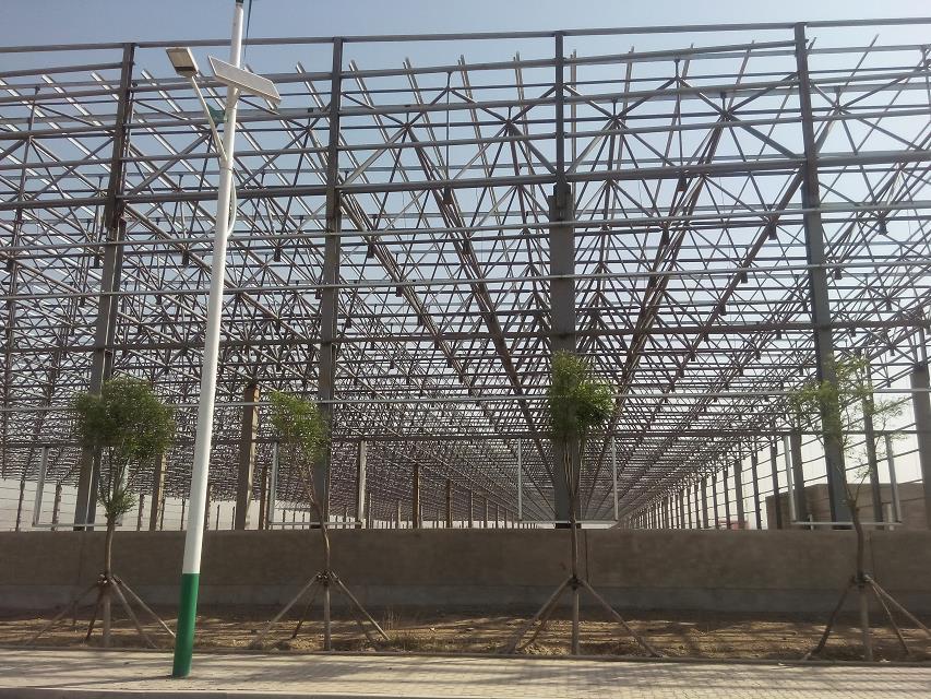 朔州汽车工业厂房网架
